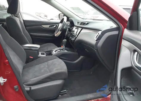 2016 Nissan Rogue Sv из США, поврежденный, VIN KNMAT2MVXGP692282